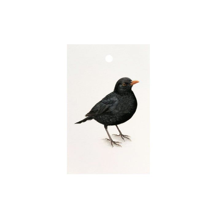 Lonneke Grimbergen Art - Mini Kaartje merel