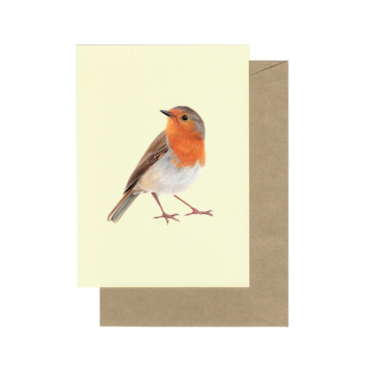 Lonneke Grimbergen Art - Kaart‏‏‎ roodborstje